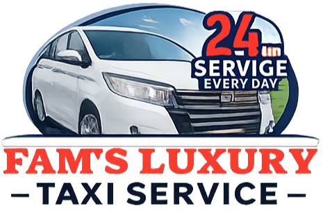 Fam's Luxury Taxi Service logo